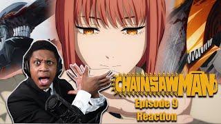 MAKIMA IS NOT GOOD  Chainsaw Man Episode 9  REACTION