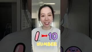 Learn to Count 1-10 in Chinese with Hand Gestures #learnchinese #easymandarin #simplifiedchinese