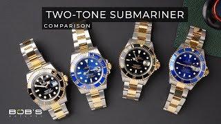 Two-Tone Submariner 16613 vs 116613 Comparison Review - Old Pre Ceramic Vs New Ceramic