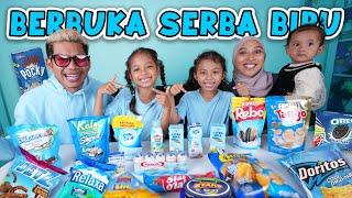 TANTANGAN BUKA PUASA MAKAN 1 WARNA SERBA BIRU