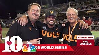 Coverage of Tennessees historic first College World Series championship
