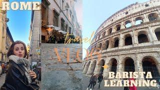VLOG ITALIE ROME pour devenir BARISTA