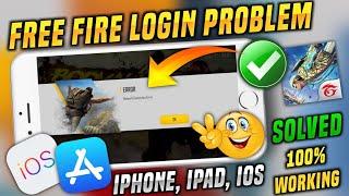 free fire network connection error iPhone  ff network connection error in iphone  ff login iOS