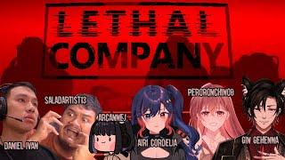 Lethal Company with @JEANDSY @gingehenna @peroronchinoo9941 @SaladArtist13 @DanielIvann