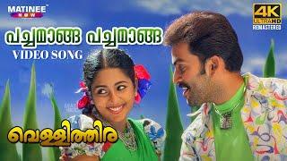 Pachamaanga Pachamaanga Video Song  4K Remastered  Vellithira  Prithviraj  Navya Nair