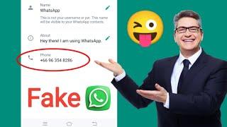 Fake Whatsapp Number 2024 - How to Create Fake Whatsapp Account 2024  Fake Whatsapp Kaise Banaye