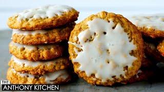 Old Fashioned Iced Oatmeal Cookies