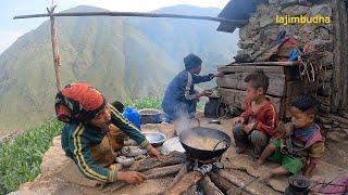 countryside food  Nepal lajimbudha 