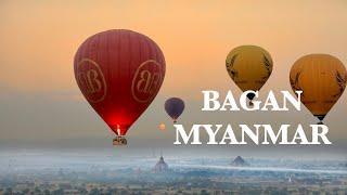 Bagan  Myanmar Country  Burma  Hot Air Balloon  Hot Air Balloon Ride  UNESCO  Pagoda  Temples