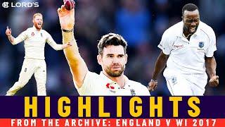 Andersons Best Ever Figures As He Hits 500  Classic Match  England v West Indies 2017  Lords