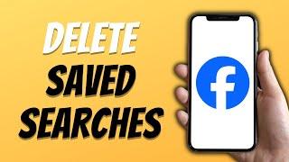 How To Delete Saved Searches on Facebook Marketplace FULL GUIDE