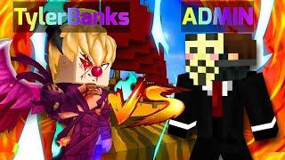 DESTROYING a Hacker in Bed Wars with ADMIN ACCOUNT POWERS