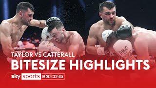 Josh Taylor vs Jack Catterall   The Fight in Under Four Minutes