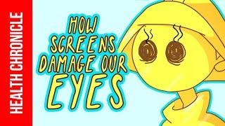 How Phone Screens Damage Our Eyes And HOW TO BE SAFE