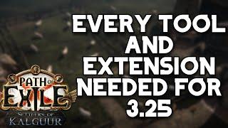 Tools and Extensions Youll Need For League Start Path of Exile 3.25 Settlers of Kalguur