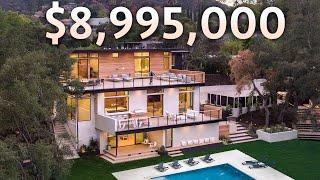 Touring a $8995000 Los Angeles Modern Home with a Really COOL Guest House