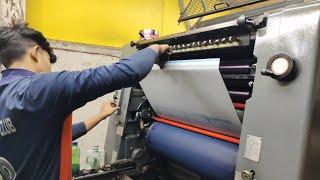 Poster Printing by Heidelberg MOE Offset Printing Machine in New Market