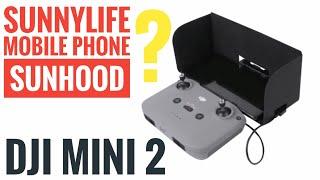 Mobile phone hood or mobile shade cover so you can see your screen dji mini 2 controller sun cover