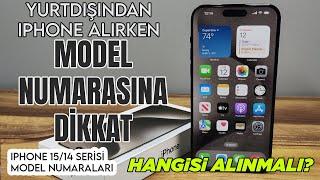 Yurtdışından iPhone Alırken Model Numarasına Dikkat Hangi Model Numaraları Alınmalı?