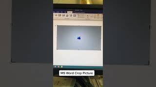 How to Crop Any Picture in MS Word Document or Office Program  Ahsan Tech Tips