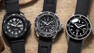 3 Class Leading Military Dive Watches Under $1500 - CWC SBS Tornek-Rayville & Marathon GSAR