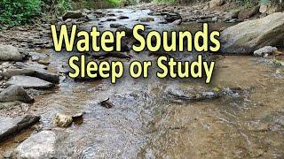 Water Sounds for Relaxing  Sleep or Study  10 hours