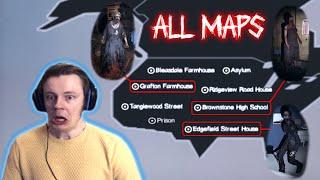 All Maps in Phasmophobia - Solo Professional - Level 1600+