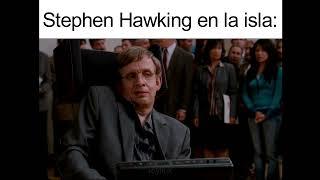 Stephen Hawking en la isla