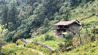 Best Nepali Mountain Village Life in Highland  Very Peaceful and Relaxing  IamSuman