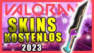 Get VALORANT skins for free in 2023