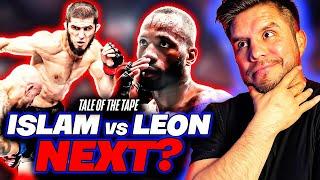 Islam Makhachev WANTS Leon Edwards NEXT Henry Cejudos Tale of the Tape Episode