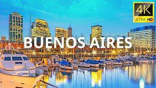 Buenos Aires Argentina  in 4K ULTRA HD 60FPS Video by Drone