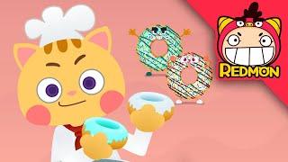 Donut song  Food songs  Nursery rhymes  REDMON