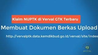 Sukses Klaim NUPTK di Verval PTK  Terbaru Apabila Status NUPTK sudah aktif di Informasi GTK