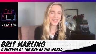 Brit Marling on A Murder at the End of the World