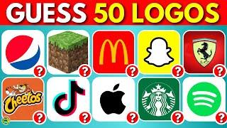 Guess The Logo In 3 Seconds  50 LOGOS
