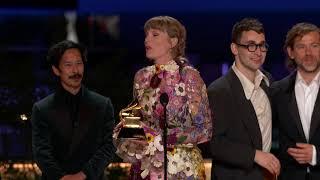 Taylor Swift Wins Album Of The Year  2021 GRAMMY Awards Show Acceptance Speech
