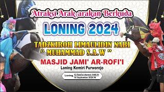 Arak arakan Kuda Jingkrak Loning 2024