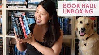 Book Haul Unboxing with Toby