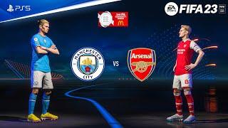 FIFA 23 - Manchester City vs. Arsenal  FA Community Shield 2023 Final  PS5™ Gameplay 4K60