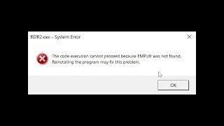 How To Fix EMP.dll Missing File 100% Solution  #EMP.dll_missing_file Please Subscribe My Channel