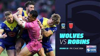 Highlights  Warrington Wolves v Hull KR  2024 Betfred Super League Round 20