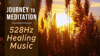 528Hz Frequency Music for Yoga Zen Meditation & Relaxation with Stunning 4K Nature Scenes