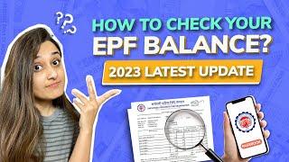 How to read your EPF passbook?  How to check your EPF balance  EPF 2023 latest update