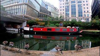 London Ambient Nature Walk Along Regents Canal ASMR