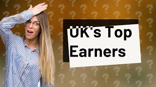 How many people earn over $100000 in the UK?