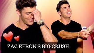 ZAC EFRON Gets SHY About His BIG Celebrity Crush 