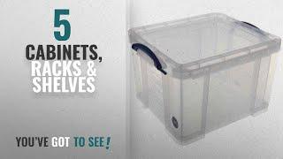 Top 10 Cabinets Racks & Shelves 2018 Really Useful Storage Box Plastic Lightweight Robust