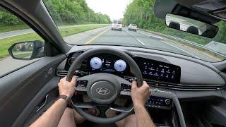 2024 Hyundai Elantra SEL - POV Test Drive  0-60