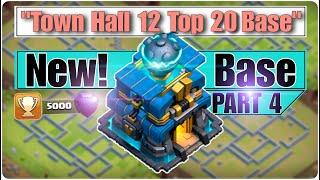 Th12 Most powerful Top 20 Base Layouts 2024  Th12 Best Base Layouts  Th12 Top 20 Bases 